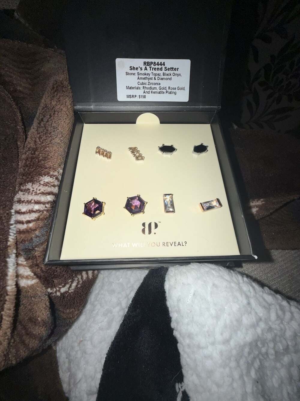 Revealed Jewelry She's A Trend Setter Earring Set RBP8444